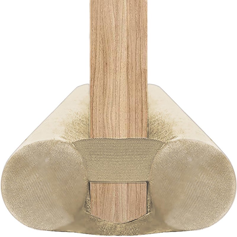 BKSAI Door Draft Stopper for Doors 29-35"" No Adhesive Draft Stopper for Bottom of Door Draught Excluder Under Door Wind Blocker Reduce Noise Draught Excluder Sweep Sound Proof(Beige) - Image 1